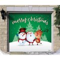 My Door Decor My Door Decor 285903XMAS-012 7 x 8 ft. Christmas Characters Merry Christmas Christmas Door Mural Sign Car Garage Banner Decor; Multi Color 285903XMAS-012